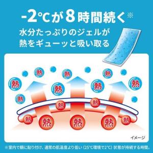 熱さまシート 大人用 冷却シート 肌にやさしい...の詳細画像2