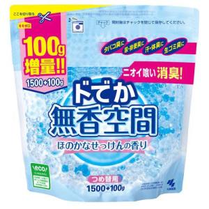 ドでか 無香空間 ほのかなせっけんの香り つめ替用 ( 1600g )/ 無香空間｜soukai