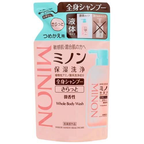 ミノン 全身シャンプー さらっとタイプ 詰替え用 ( 380ml )/ MINON(ミノン)