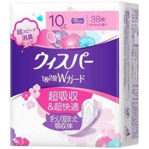 ウィスパー 安心の超吸収 150cc 吸水ケア 尿もれパッド 大容量 ( 44枚