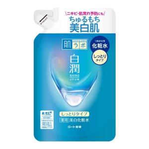 肌研(ハダラボ) 白潤 薬用美白化粧水 しっとりタイプ つめかえ用 ( 170ml )/ 肌研(ハダラボ) ( トラネキサム酸 シミ そばかす 無着色 無香料 )｜soukai