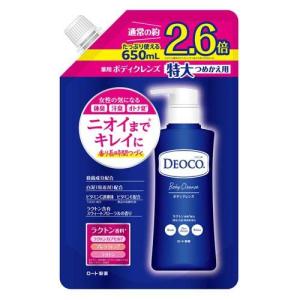 デオコ デオコ 薬用ボディクレンズ つめかえ 特大 ( 650ml×3セット )/ : 爽快