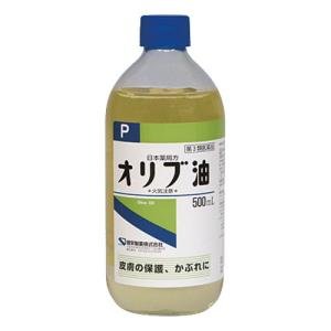 (第3類医薬品)日本薬局方 オリブ油P ( 500ml )/ ケンエー ( 皮膚の保護 やけど かぶれ )｜soukai