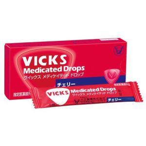 大正製薬 ヴィックス メディケットドロップ チェリー のど飴 ( 20コ入 )/ ヴィックス ドロップ(VICKS)｜soukai