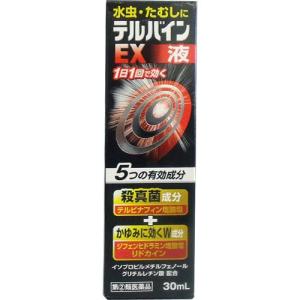 (第(2)類医薬品)テルバインEX 液(セルフメディケーション税制対象) ( 30ml )/ テルバイン｜soukai