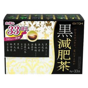 黒減肥茶 ( 33包 )/ 井藤漢方 茶 カロリー0 ブレンド茶 ) : 爽快