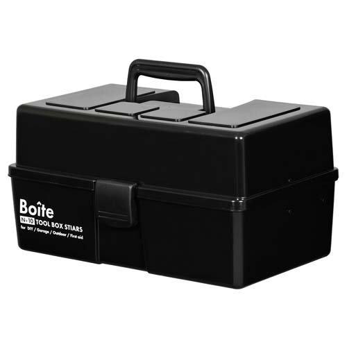 Boiteパーツツールボックス 仕切式 ブラック MA-4029 ( 1個 )