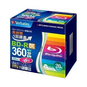 バーベイタム BD-R ビデオ用 1回録画用 260分 VBR260RP20V2 ( 20枚入 )/...
