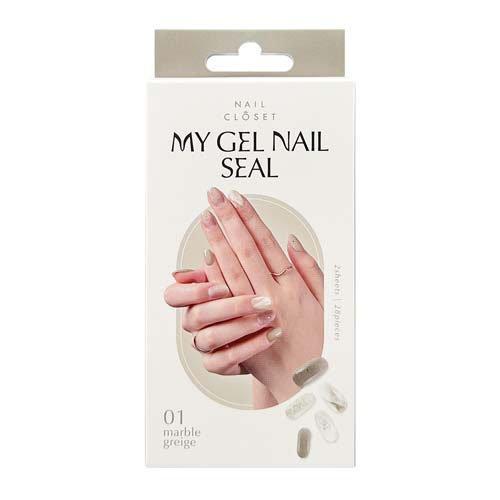 MY GEL NAIL SEAL 01 ( 1セット )/ ネイルクローゼット