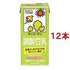 キッコーマン 調製豆乳 ( 1L*12本セット )/ キッコーマン ( たんぱく質 )