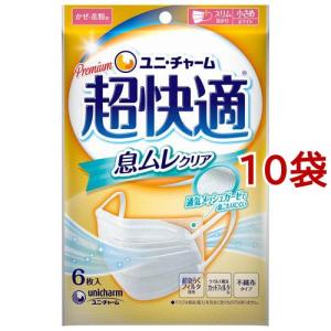 超快適マスク 敏感肌ごこち 小さめ 不織布マスク ( 6枚入*80袋セット