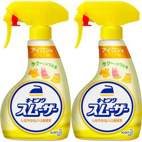 キーピング しわ取り剤 アイロン用スムーザー ハンディスプレー ( 400ml*2個セット )/ キ...