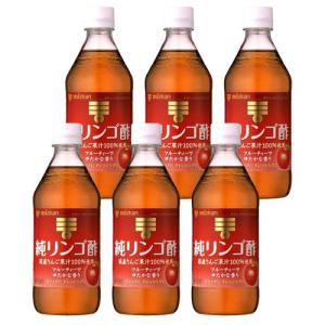 ミツカン 純りんご酢 ( 500ml*6本セット )/ ミツカン ( りんご酢 リンゴ酢 純林檎酢 純リンゴ酢 果実酢 )