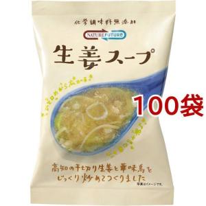 ネイチャーフューチャー 生姜スープ ( 10.6g*100袋セット )/ NATURE FUTURE(ネイチャーフューチャー)｜soukai