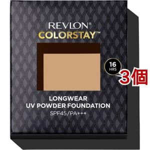 レブロン カラーステイ ロングウェア UV パウダー ファンデーション 003 ( 9g*3個セット )/ レブロン(REVLON)｜soukai