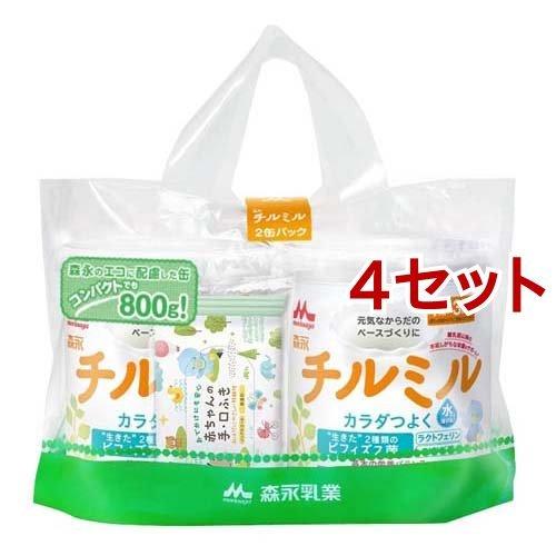 森永 チルミル 大缶パック ( 800g*2缶入*4セット )/ チルミル