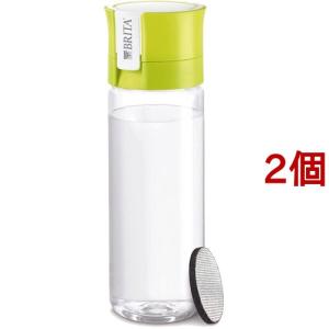 ブリタ ボトル型浄水器 ライム ( 2個セット )/ ブリタ(BRITA)｜soukai