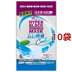 エリエール ハイパーブロック マスク ムレ爽快クーリッシュ ふつうサイズ 80袋 エリエール ハイパーブロックマスク ムレ爽快 Coolish ふつうサイズ