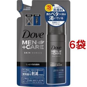 ダヴ メン+ケア モイスチャー 泡洗顔料 つめかえ用 ( 120ml*6袋セット )/ ダヴ(Dove)｜soukai