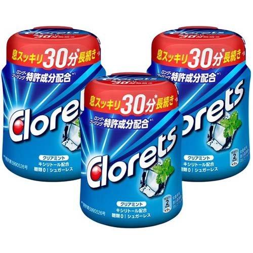 クロレッツXP クリアミントボトル 粒 ( 140g*3個セット )/ クロレッツ