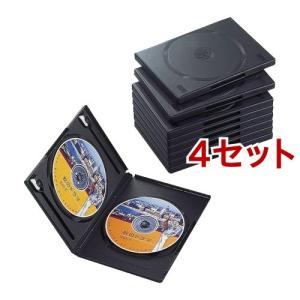 エレコム DVDトールケース CCD-DVD06BK ( 10個入*4セット )/ エレコム(ELECOM)｜soukai