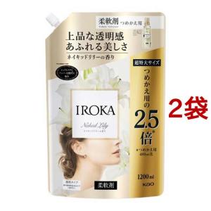 フレア フレグランス IROKA 柔軟剤 ネイキッドリリーの香り 詰め替え