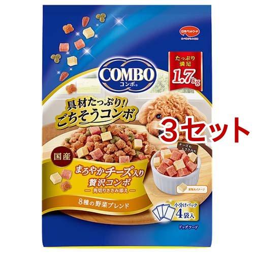 コンボ ドッグ まろやかチーズ入り ( 1.7kg*3セット )/ コンボ(COMBO)