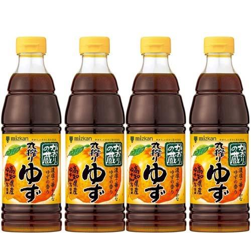 ミツカン かおりの蔵 丸搾りゆず ( 600ml*4本セット )/ かおりの蔵