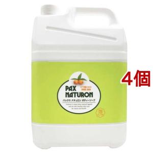 パックスナチュロン ボディーソープ 大容量 ( 5L*4個セット )/ パックスナチュロン(PAX NATURON) ( 肌荒れ予防 うるおう ぬるつかない 敏感肌 泡 )