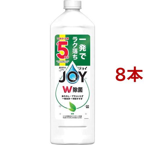 ジョイ W除菌 食器用洗剤 緑茶 詰め替え ( 670ml*8本セット )/ ジョイ(Joy)
