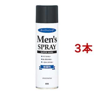 mandom（マンダム） メンズヘアスプレー スーパーハード 微香性 ( 275g