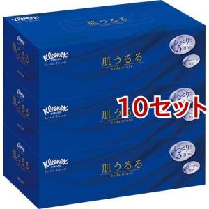 クリネックス ローション ティッシュ 肌うるる ソフトパック 保湿