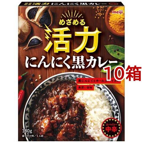 めざめる活力 にんにく黒カレー ( 180g*10箱セット )