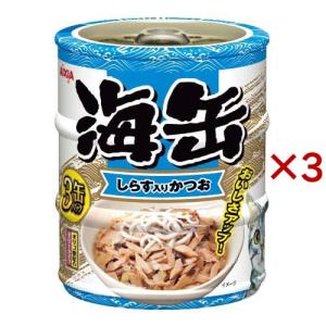 海缶ミニ 削り節入りかつお ( 3缶入×24セット(1缶60g) )/ 海缶シリーズ