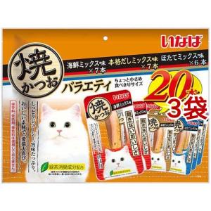 CIAO焼かつおちゅ〜る バラエティ ( 40本入×3セット(1本8g) ) : 爽快
