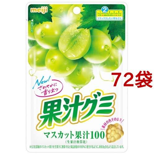 (訳あり)果汁グミ マスカット ( 54g*72袋セット )/ 果汁グミ