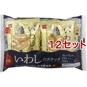 業務用菓子問屋GG 2022年11月28日発売 おやつカンパニー 90G 素材市場いわしのスナックほんのり生姜香る 甘辛醤油味6袋入り×12個 ＋税