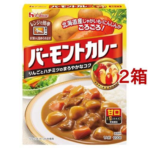 レトルトバーモントカレー 甘口 ( 200g*2箱セット )/ バーモントカレー