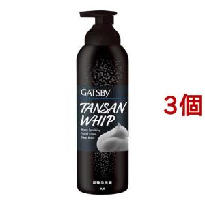 ギャツビー マイクロスパークリング泡洗顔 ディープブラック ( 200g