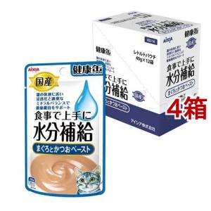 国産 健康缶パウチ 水分補給 かつおペースト 40g×12袋【まとめ買い