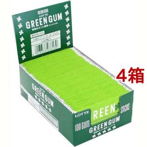 ロッテ チューインガム レコード ロッテ（LOTTE） グリーンガム 業務用 100枚入 板ガム