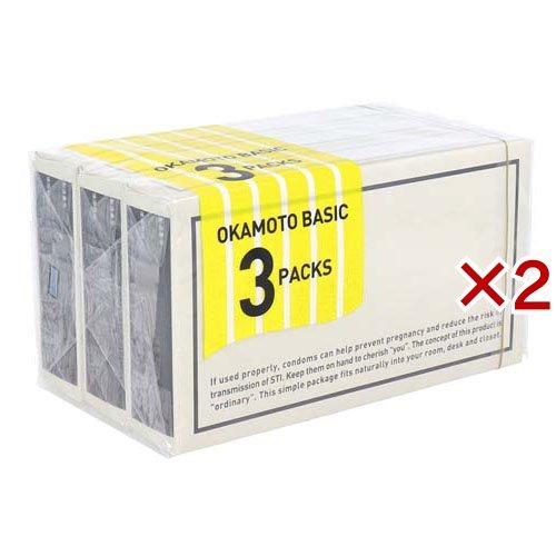オカモト OKAMOTO BASIC コンドーム ( 3パック×2セット(1パック12個入) )