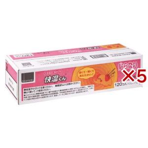 オカモト 貼らないカイロ 快温くん レギュラーサイズ ケース販売 ( 120枚入×5セット )/ 快温くん｜soukai