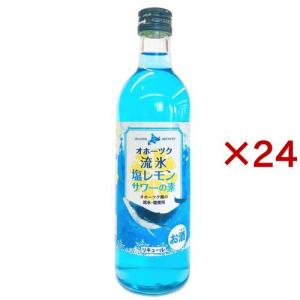 オホーツク流氷塩レモンサワーの素 ( 12本入×2セット(1本500ml) )/ 網走ビール｜soukai