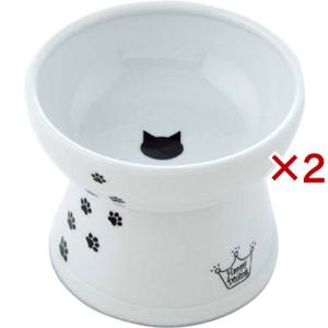 にゃにゃ　２個セット 猫用 脚付にゃにゃめフードボウル ハイタイプ ( 1個 )/ 猫壱
