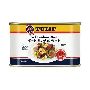 チューリップ ポークランチョンミート ( 200g )/ 缶詰 ) : 爽快 チューリップ ポークランチョンミート ( 200g )/ 缶詰 ) : 爽快