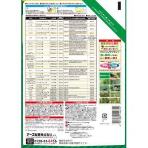 アースガーデン 園芸作物用 殺虫殺菌剤 野菜う...の詳細画像4