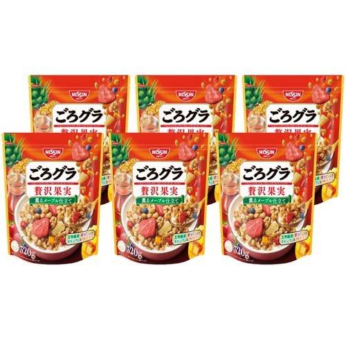 ごろグラ 贅沢果実 ( 320g×6セット )/ ごろっとグラノーラ