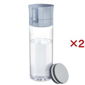 ブリタ ボトル型浄水器 ライトブルー 容量600ml カートリッジ 2個付き ( 2セット )/ ブリタ(BRITA)｜soukai