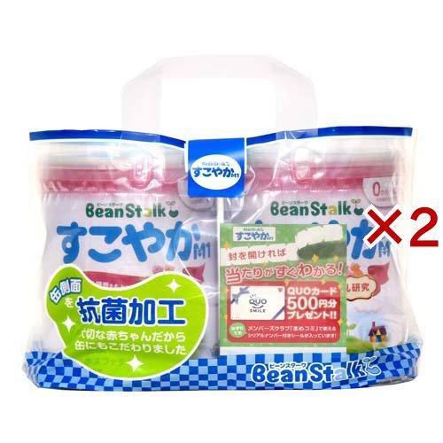 ビーンスターク すこやかM1 缶 ( 2缶パック×2セット(1缶800g) )/ ビーンスターク